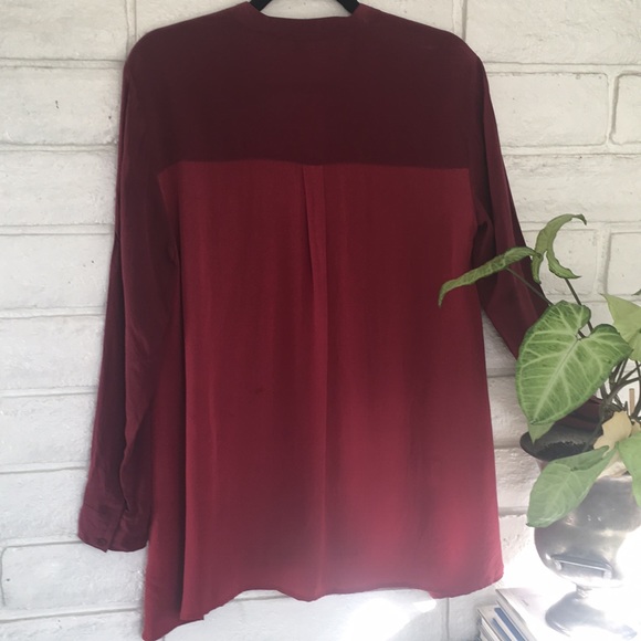 Eileen Fisher silk blouse - Picture 4 of 8